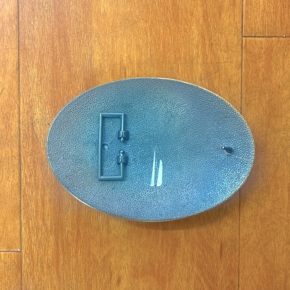 LRG BRASS BELT BUCKLE - Picture 2 of 4